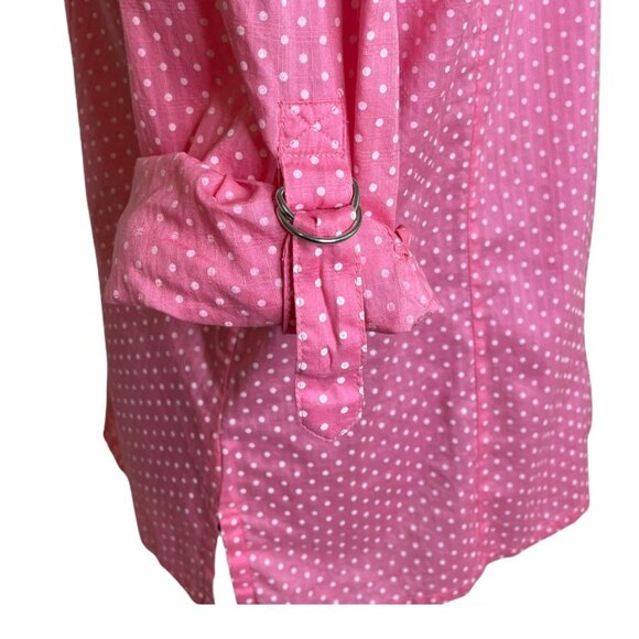 KAREN SCOTT BUTTON DOWN TOP SIZE M - Picture 5 of 6
